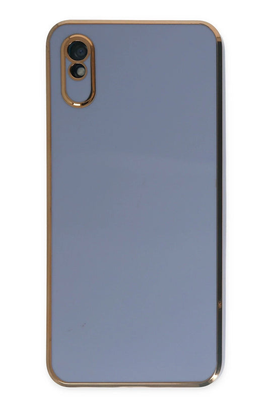 Xiaomi Redmi 9A Volet Silikon Kılıf - Mavi