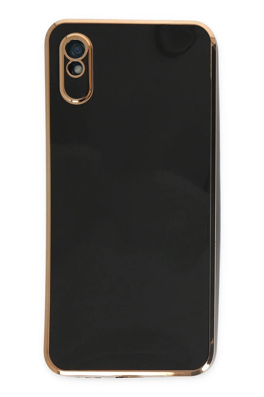 Xiaomi Redmi 9A Volet Silikon Kılıf - Siyah