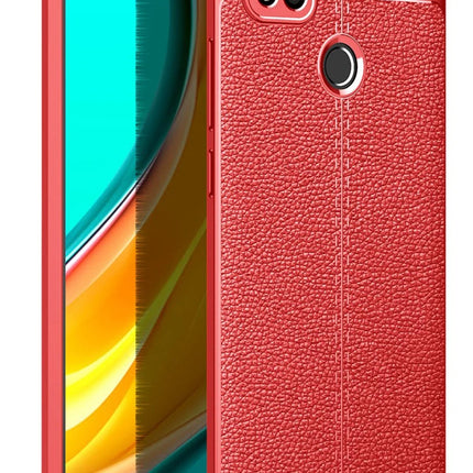 Xiaomi Redmi 9C Auto Focus Kapak Kılıf - Kırmızı