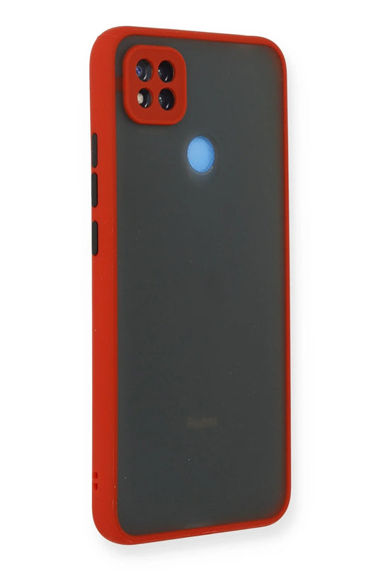 Xiaomi Redmi 9C Montreal Silikon Kapak Kılıf - Kırmızı 2