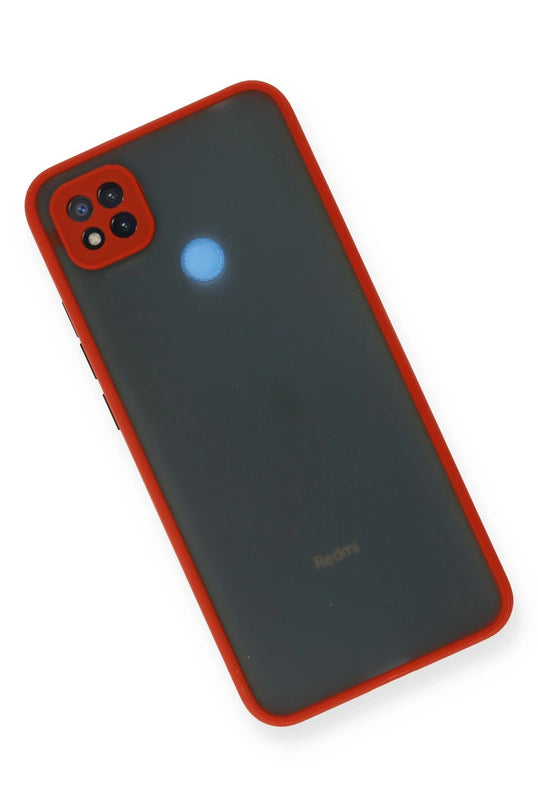 Xiaomi Redmi 9C Montreal Silikon Kapak Kılıf - Kırmızı 3
