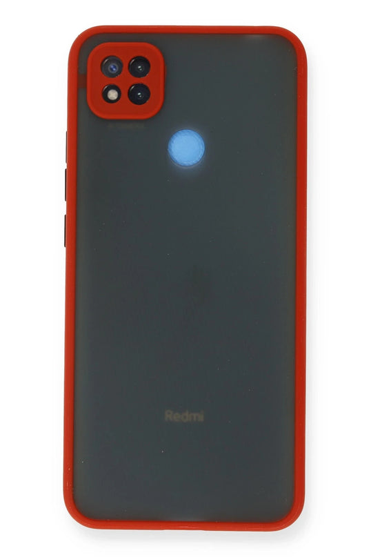 Xiaomi Redmi 9C Montreal Silikon Kapak Kılıf - Kırmızı