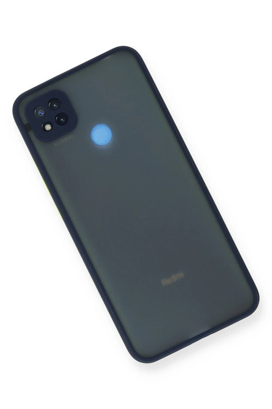 Xiaomi Redmi 9C Montreal Silikon Kapak Kılıf - Lacivert 3