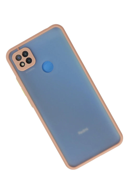 Xiaomi Redmi 9C Montreal Silikon Kapak Kılıf - Pembe 2