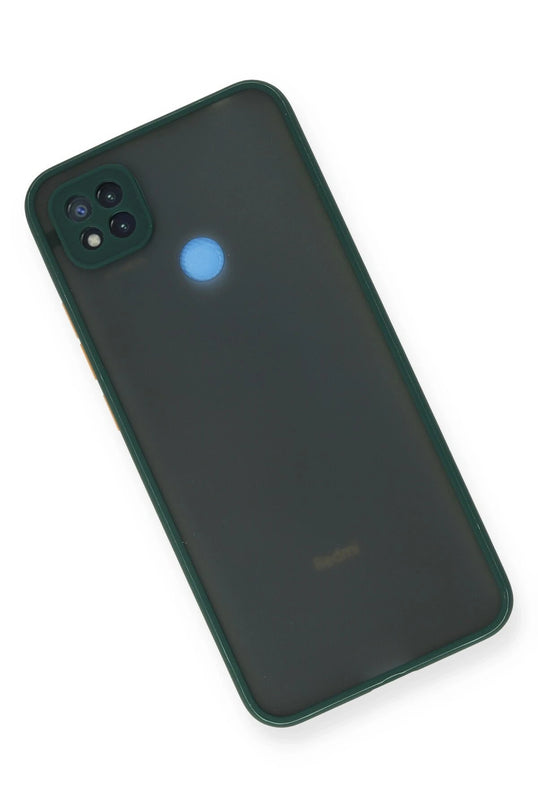 Xiaomi Redmi 9C Montreal Silikon Kapak Kılıf - Yeşil 3