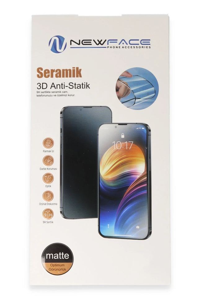 Xiaomi Redmi A3 4G 3D Antistatik Mat Seramik Nano Ekran Koruyucu 3