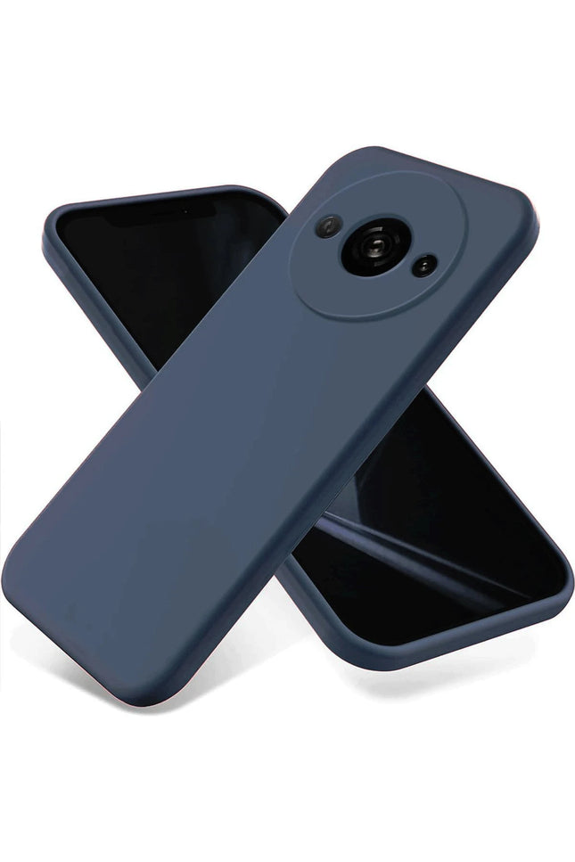 Xiaomi Redmi A3 4G First Silikon Kılıf - Lacivert