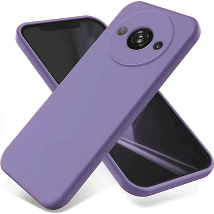 Xiaomi Redmi A3 4G First Silikon Kılıf - Lila
