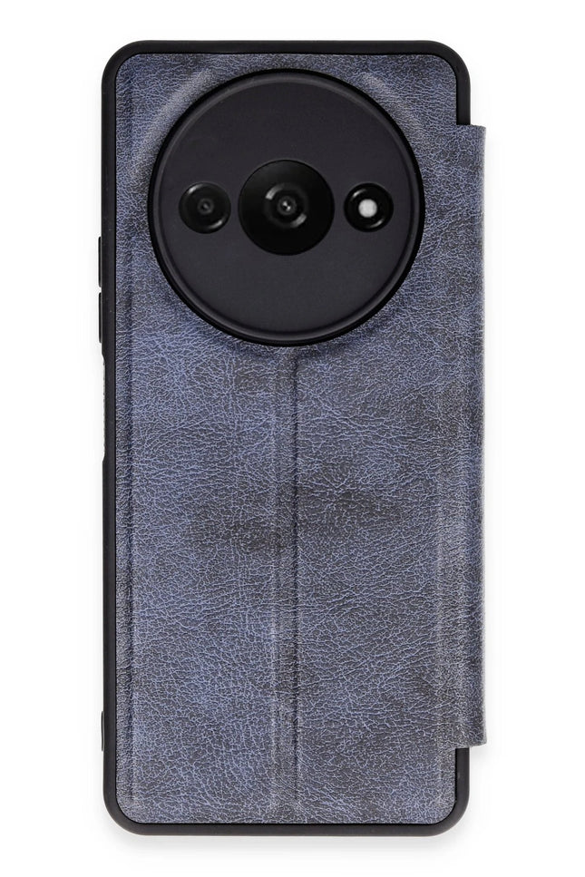 Xiaomi Redmi A3 4G Flip Cover Kılıf - Lacivert