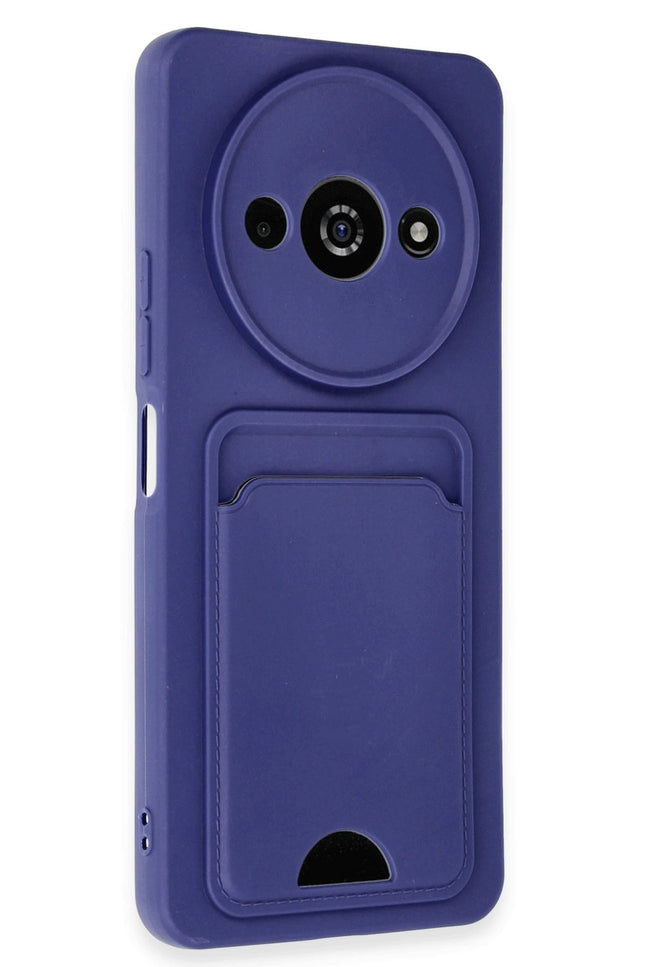 Xiaomi Redmi A3 4G Kelvin Kartvizitli Silikon Kılıf - Lacivert 2