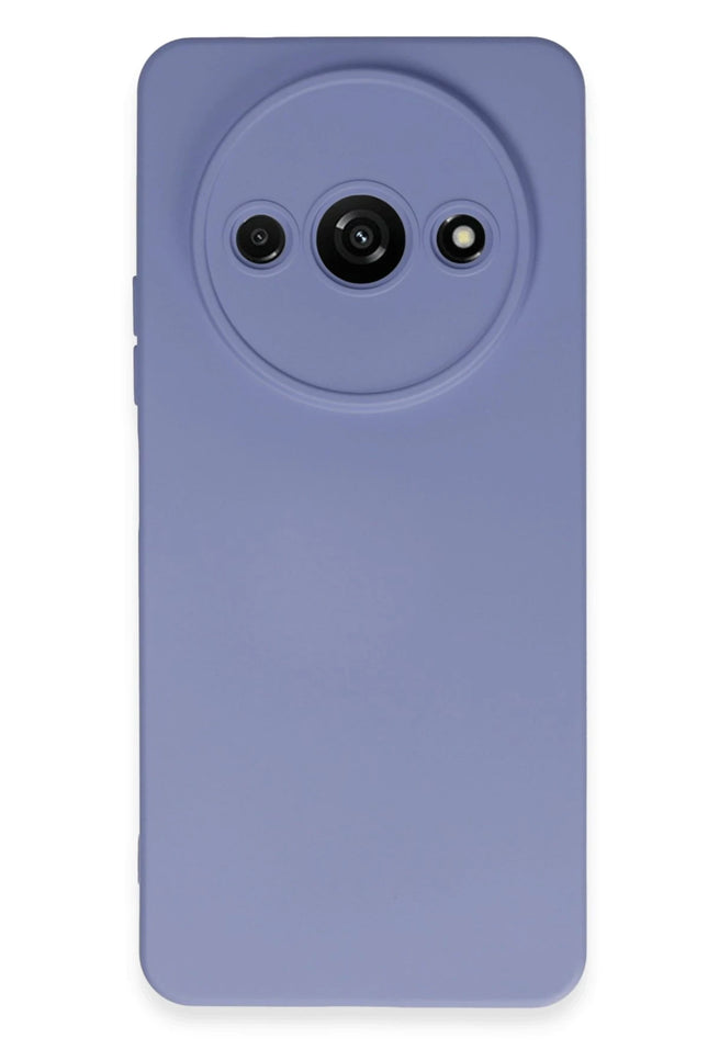 Xiaomi Redmi A3 4G Nano içi Kadife Silikon Kılıf - Lila