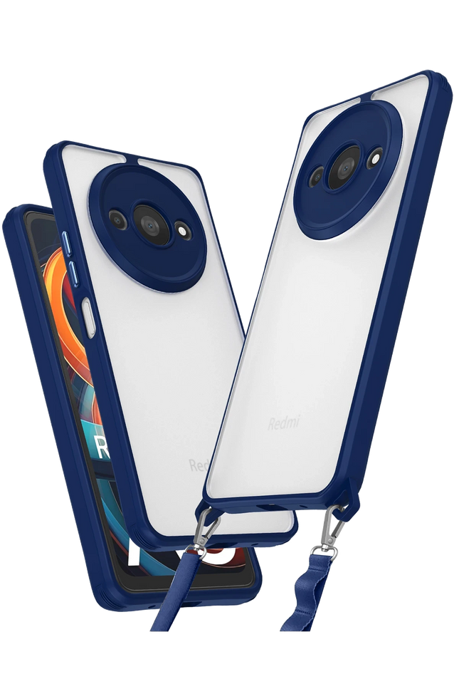 Xiaomi Redmi A3 4G Penta Silikon Kılıf - Lacivert