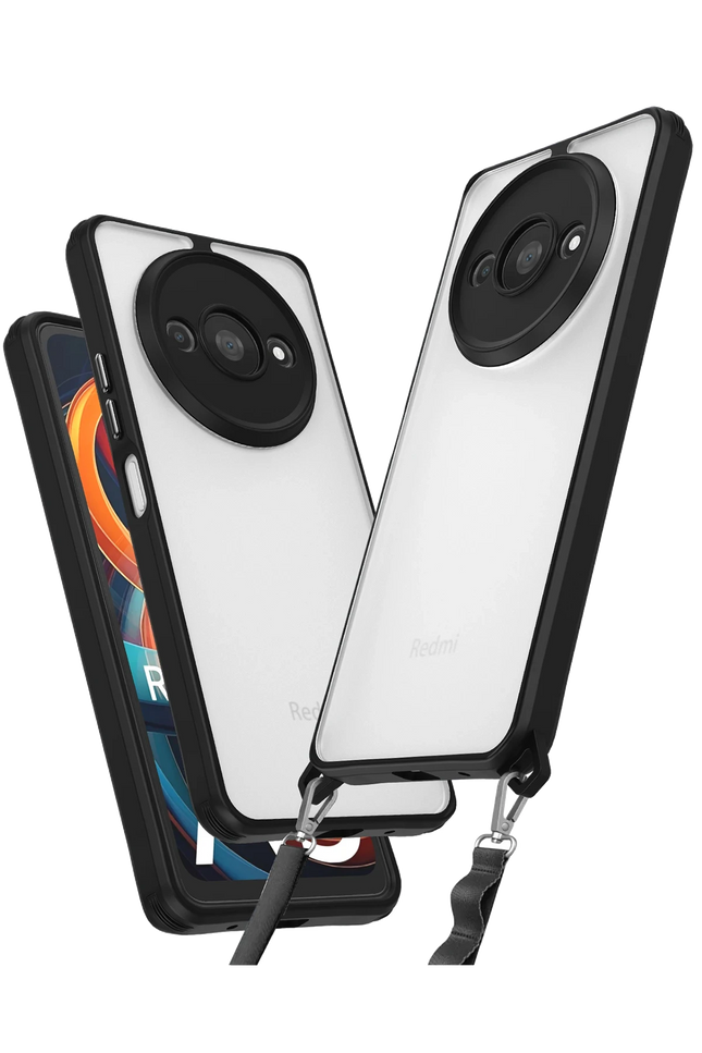 Xiaomi Redmi A3 4G Penta Silikon Kılıf - Siyah