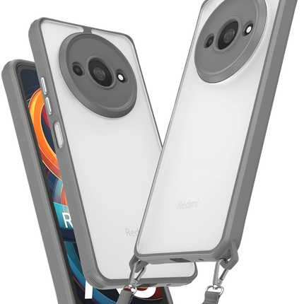Xiaomi Redmi A3 4G Penta Silikon Kılıf - Titan Gri