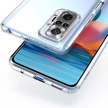 Xiaomi Redmi Note 10 5G Lüx Şeffaf Silikon Kılıf 2