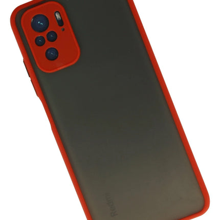 Xiaomi Redmi Note 10 Montreal Silikon Kapak Kılıf - Kırmızı 2