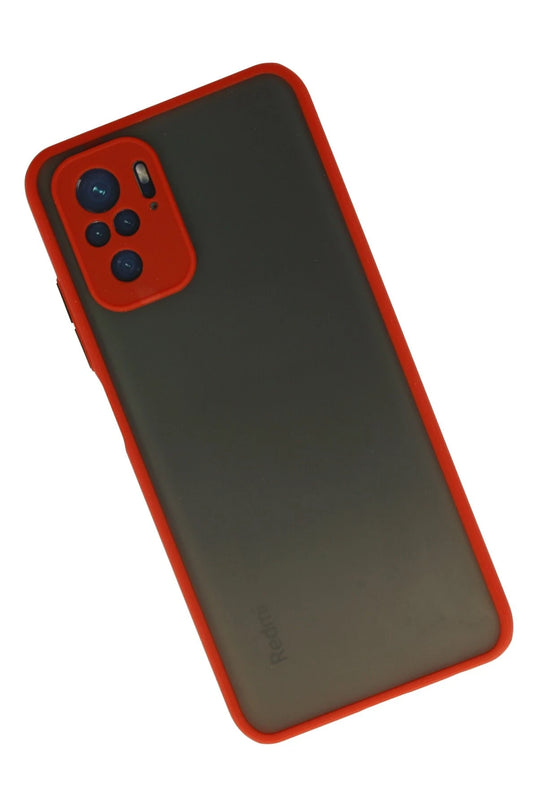 Xiaomi Redmi Note 10 Montreal Silikon Kapak Kılıf - Kırmızı 2
