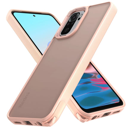 Xiaomi Redmi Note 10 Pro Elegant Kapak Kılıf - Pudra