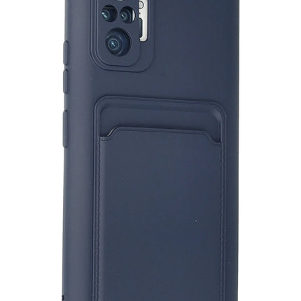 Xiaomi Redmi Note 10 Pro Kelvin Kartvizitli Silikon Kılıf - Lacivert 2