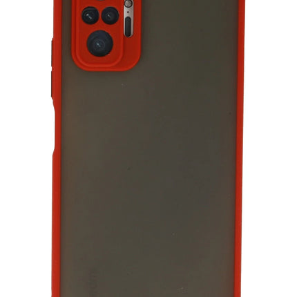 Xiaomi Redmi Note 10 Pro Montreal Silikon Kapak Kılıf - Kırmızı