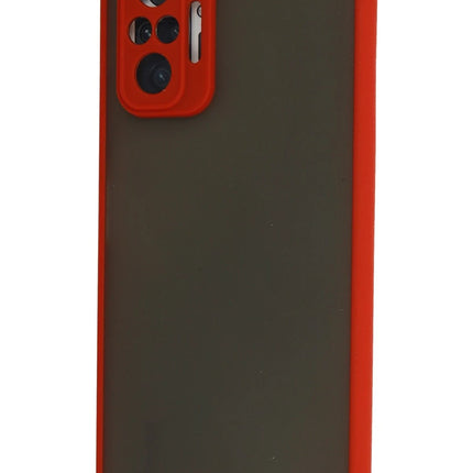 Xiaomi Redmi Note 10 Pro Montreal Silikon Kapak Kılıf - Kırmızı 3