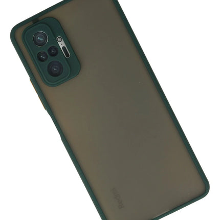 Xiaomi Redmi Note 10 Pro Montreal Silikon Kapak Kılıf - Yeşil 2