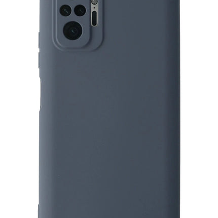 Xiaomi Redmi Note 10 Pro Nano içi Kadife Silikon Kılıf - Gri