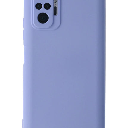 Xiaomi Redmi Note 10 Pro Nano içi Kadife Silikon Kılıf - Lila