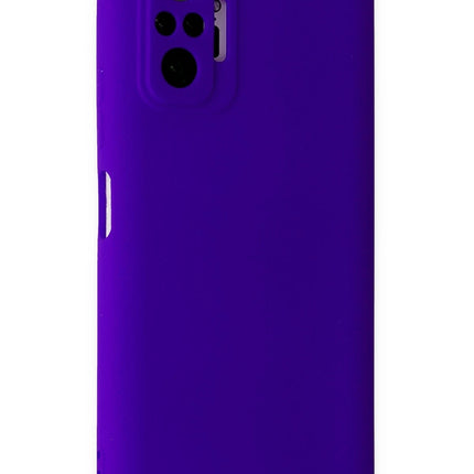 Xiaomi Redmi Note 10 Pro Nano içi Kadife Silikon Kılıf - Mor 2