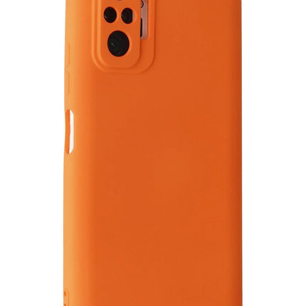 Xiaomi Redmi Note 10 Pro Nano içi Kadife Silikon Kılıf - Turuncu 2