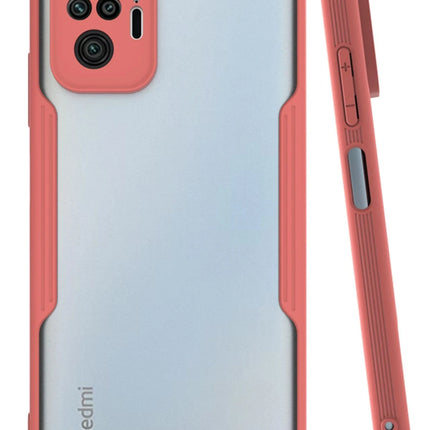 Xiaomi Redmi Note 10 Pro Platin Silikon Kılıf - Pembe