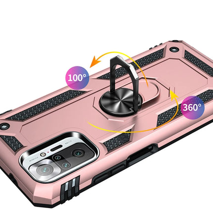 Xiaomi Redmi Note 10 Pro Sofya Yüzüklü Silikon Kapak Kılıf 4