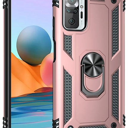Xiaomi Redmi Note 10 Pro Sofya Yüzüklü Silikon Kapak Kılıf