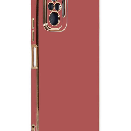 Xiaomi Redmi Note 10 Pro Volet Silikon Kılıf - Kırmızı