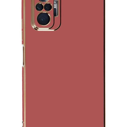 Xiaomi Redmi Note 10 Pro Volet Silikon Kılıf - Kırmızı 2