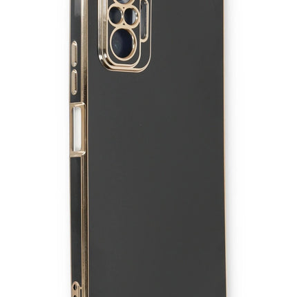 Xiaomi Redmi Note 10 Pro Volet Silikon Kılıf - Siyah