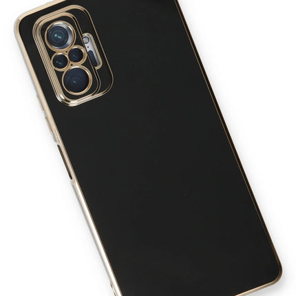 Xiaomi Redmi Note 10 Pro Volet Silikon Kılıf - Siyah 3