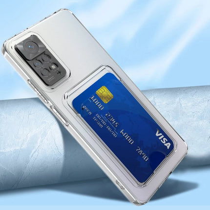 Xiaomi Redmi Note 11 Kart Şeffaf Silikon Kılıf 11