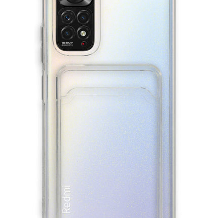 Xiaomi Redmi Note 11 Kart Şeffaf Silikon Kılıf 2