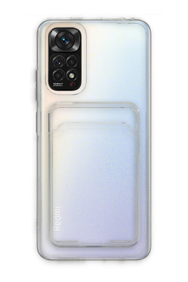 Xiaomi Redmi Note 11 Kart Şeffaf Silikon Kılıf 2