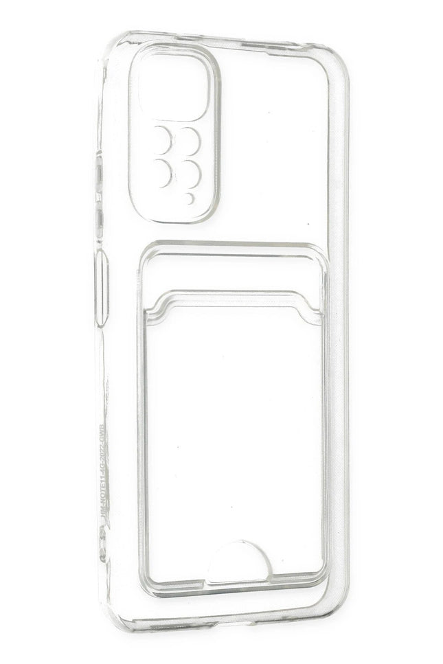 Xiaomi Redmi Note 11 Kart Şeffaf Silikon Kılıf 4