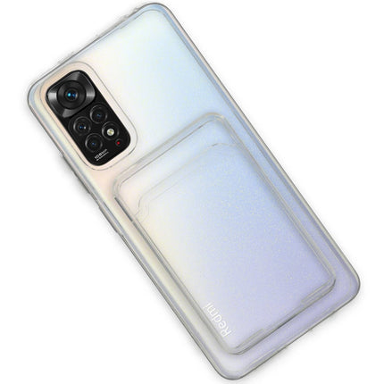 Xiaomi Redmi Note 11 Kart Şeffaf Silikon Kılıf 3