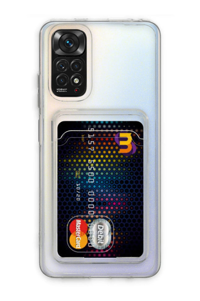 Xiaomi Redmi Note 11 Kart Şeffaf Silikon Kılıf