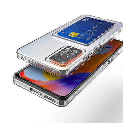 Xiaomi Redmi Note 11 Kart Şeffaf Silikon Kılıf 10
