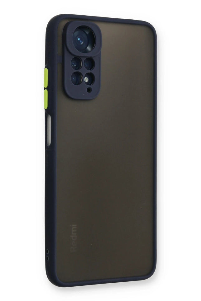Xiaomi Redmi Note 11 Montreal Silikon Kapak Kılıf - Lacivert 2