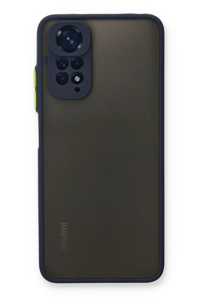 Xiaomi Redmi Note 11 Montreal Silikon Kapak Kılıf - Lacivert