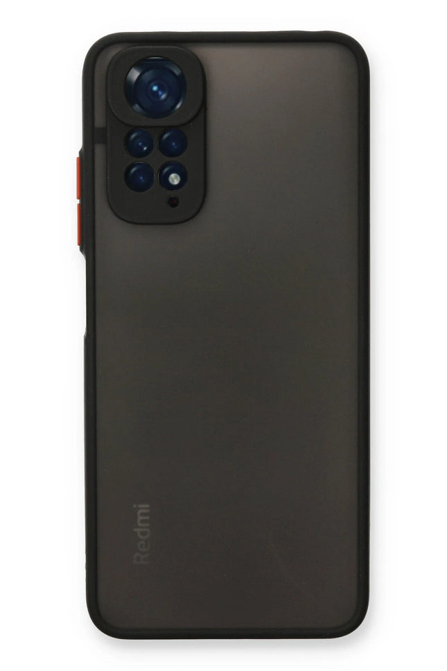 Xiaomi Redmi Note 11 Montreal Silikon Kapak Kılıf - Siyah