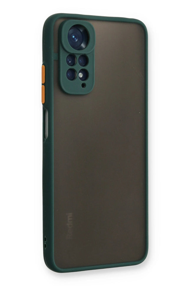 Xiaomi Redmi Note 11 Montreal Silikon Kapak Kılıf - Yeşil 2