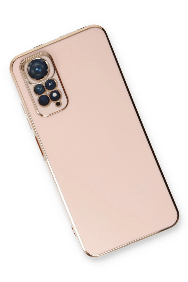 Xiaomi Redmi Note 11 Volet Silikon Kılıf - Pembe 2
