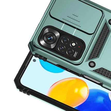 Xiaomi Redmi Note 11 Pro Pars Lens Yüzüklü Silikon Kılıf 2